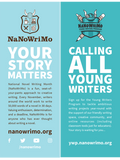 NaNoWriMo 2023 Come Write In Kit - STICKERS AND BOOKMARKS ONLY!