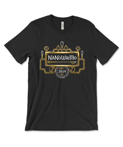 NaNoWriMo 2019 "Time & Gears" Shirt