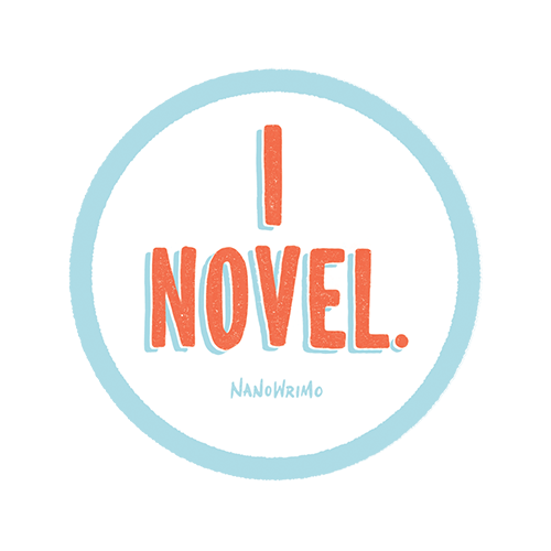 "I Novel" Stickers