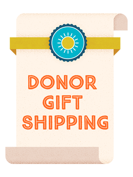 Donor Gift Shipping
